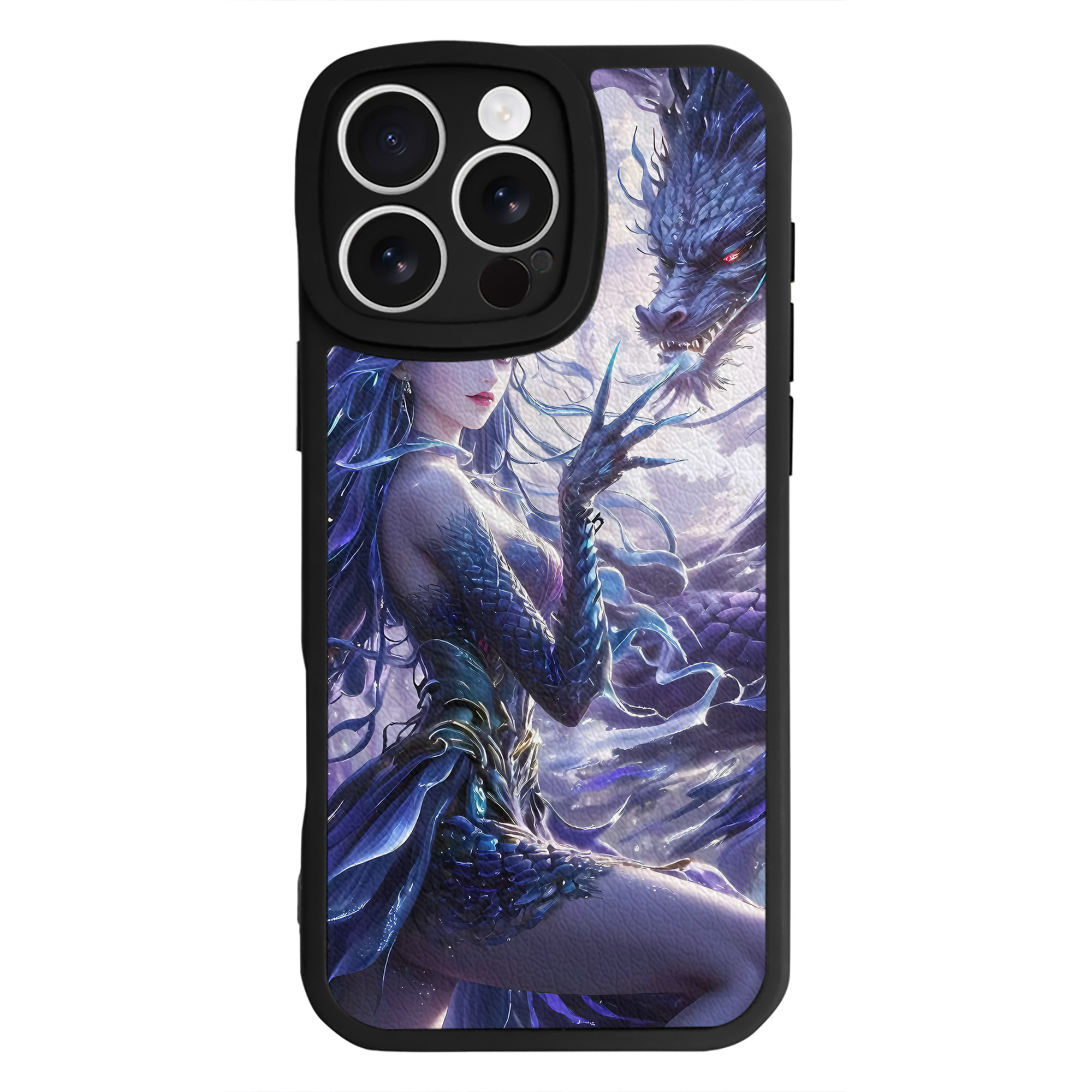 （画像用） Ne Zha 2 ナタ 魔童の大暴れ 【iPhone 16シリーズ対応】シリコンスマホケース（レザー調） 材質：シリコン